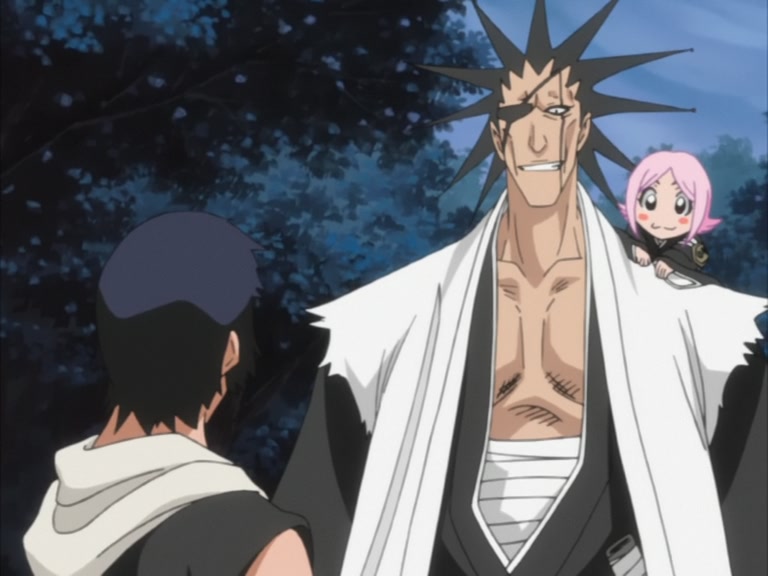 Bleach Ep 98: Clash! Zaraki Kenpachi vs. Ichinose Maki @ 00:09:01