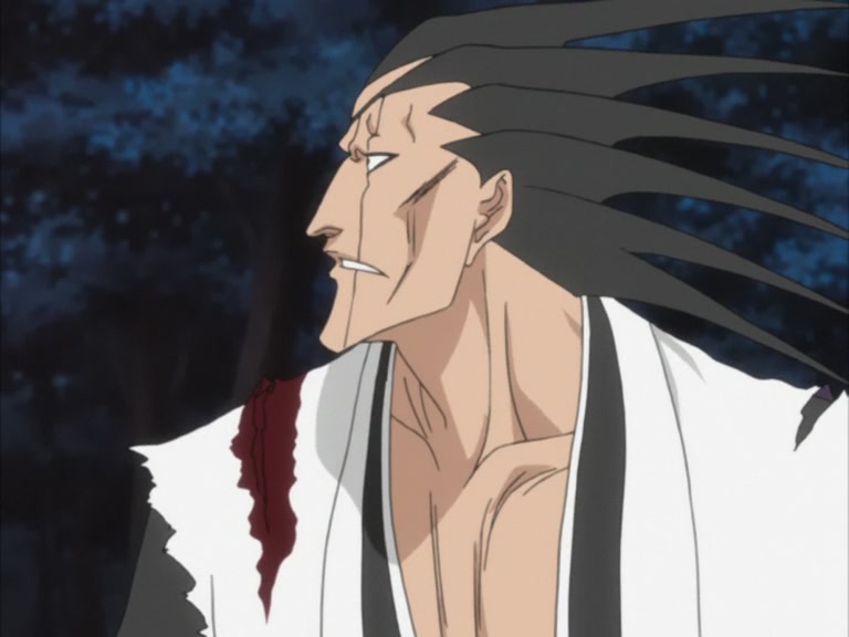 Bleach Ep 98: Clash! Zaraki Kenpachi vs. Ichinose Maki @ 00:14:10