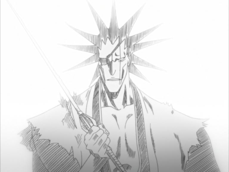 Bleach Ep 98: Clash! Zaraki Kenpachi vs. Ichinose Maki @ 00:15:31
