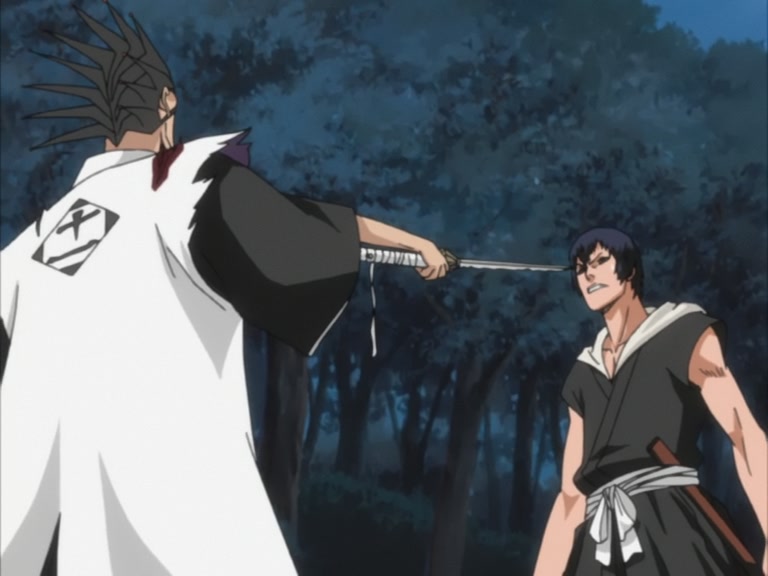 Bleach Ep 98: Clash! Zaraki Kenpachi vs. Ichinose Maki @ 00:17:02