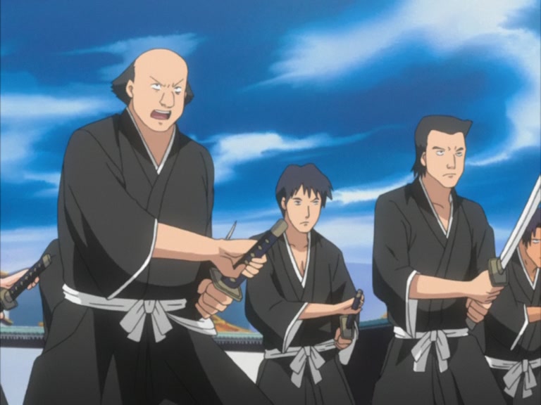 Bleach Ep 99: Shinigami vs. Shinigami! The Uncontrollable Power @ 00:03:48