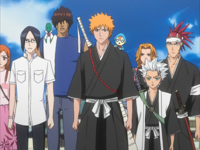 Bleach Ep 99: Shinigami vs. Shinigami! The Uncontrollable Power @ 00:05:53