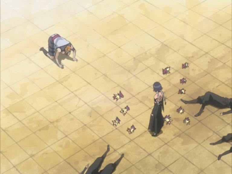 Bleach Ep 100: Soi Fon Dies? The Last of the Special Forces @ 00:18:27