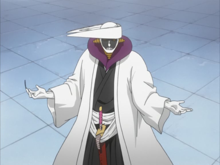 Bleach Ep 101: Mayuri's Bankai!! Sawatari: Clash of the Demon @ 00:04:21