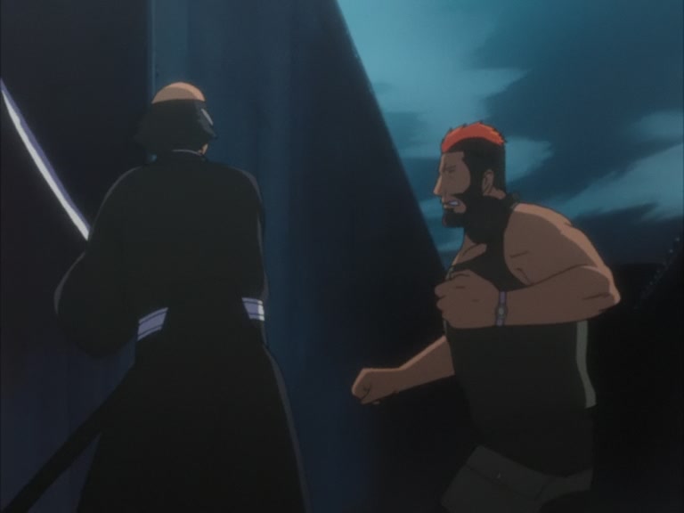 Bleach Ep 104: 10th Division's Death Struggle! The Release of Hyorinmaru @ 00:01:39
