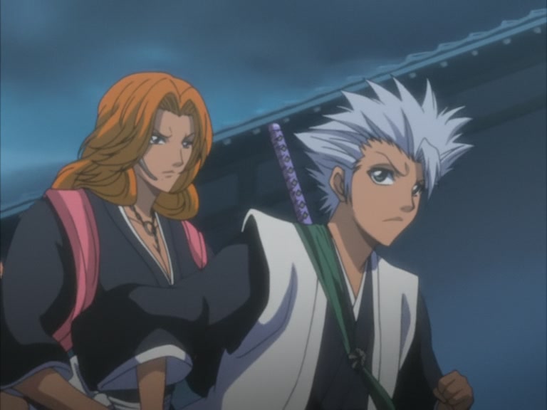 Bleach Ep 104: 10th Division's Death Struggle! The Release of Hyorinmaru @ 00:02:22