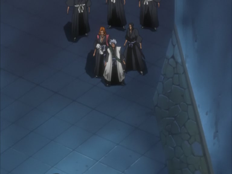 Bleach Ep 104: 10th Division's Death Struggle! The Release of Hyorinmaru @ 00:02:32