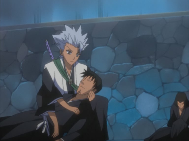 Bleach Ep 104: 10th Division's Death Struggle! The Release of Hyorinmaru @ 00:02:56