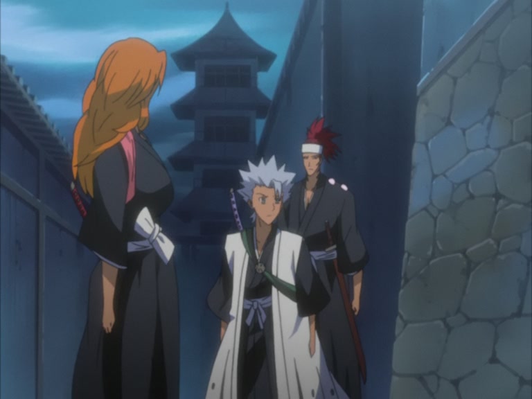 Bleach Ep 104: 10th Division's Death Struggle! The Release of Hyorinmaru @ 00:03:15
