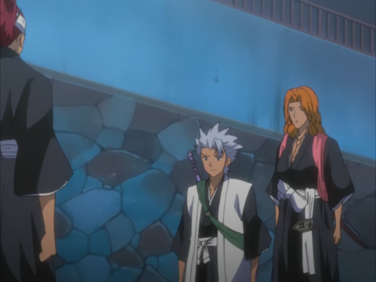 Bleach Ep 104: 10th Division's Death Struggle! The Release of Hyorinmaru @ 00:03:24