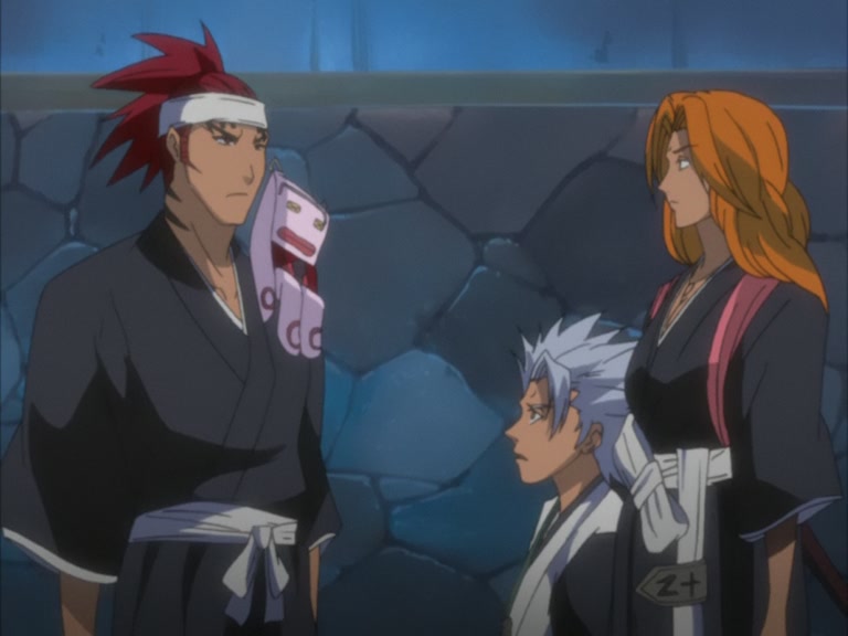 Bleach Ep 104: 10th Division's Death Struggle! The Release of Hyorinmaru @ 00:03:53
