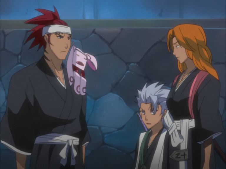Bleach Ep 104: 10th Division's Death Struggle! The Release of Hyorinmaru @ 00:04:03