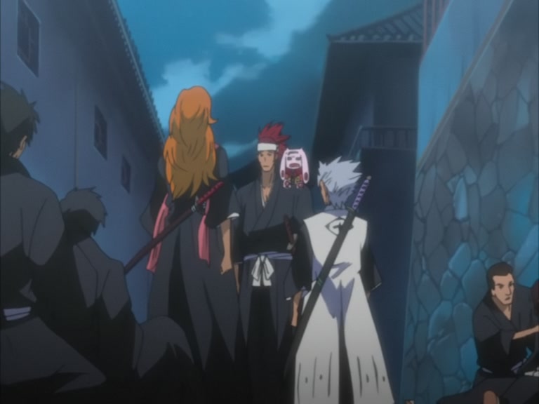 Bleach Ep 104: 10th Division's Death Struggle! The Release of Hyorinmaru @ 00:04:41