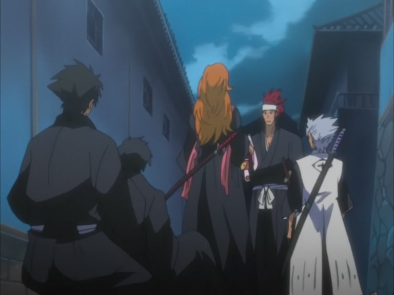 Bleach Ep 104: 10th Division's Death Struggle! The Release of Hyorinmaru @ 00:04:46