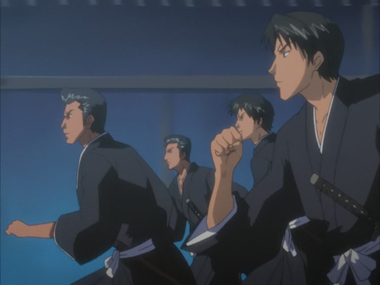 Bleach Ep 104: 10th Division's Death Struggle! The Release of Hyorinmaru @ 00:05:43