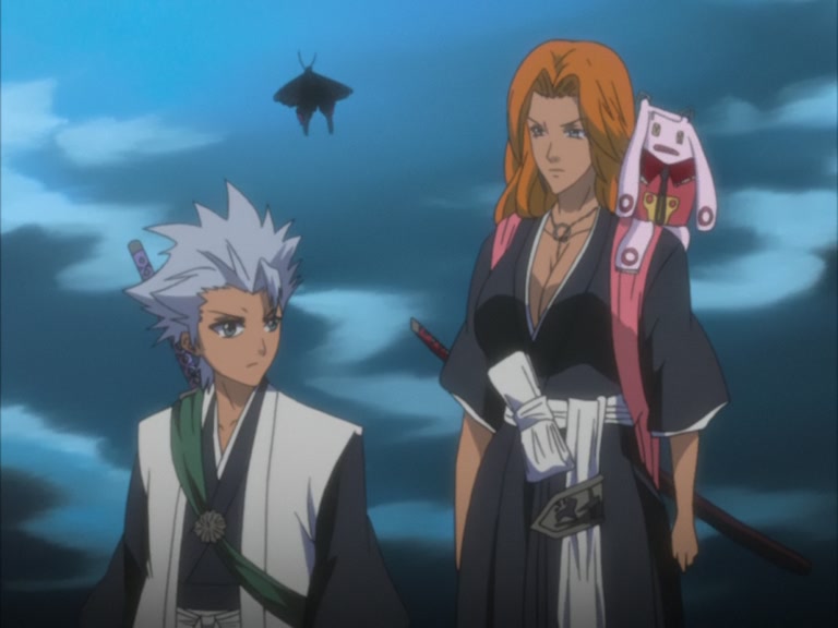 Bleach Ep 104: 10th Division's Death Struggle! The Release of Hyorinmaru @ 00:06:21