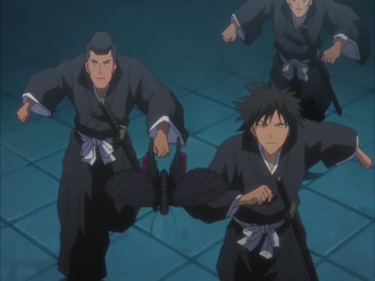 Bleach Ep 104: 10th Division's Death Struggle! The Release of Hyorinmaru @ 00:08:06