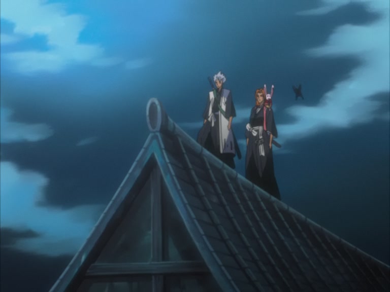 Bleach Ep 104: 10th Division's Death Struggle! The Release of Hyorinmaru @ 00:09:18