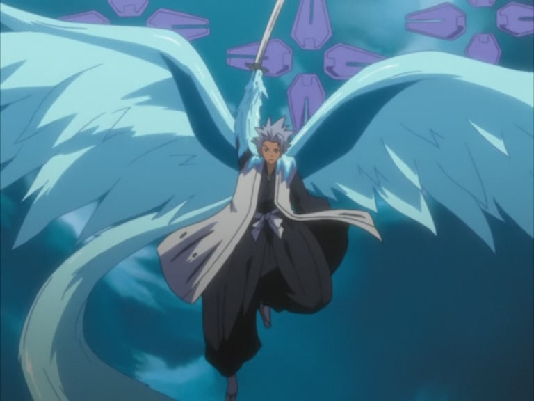 Bleach Ep 104: 10th Division's Death Struggle! The Release of Hyorinmaru @ 00:19:02
