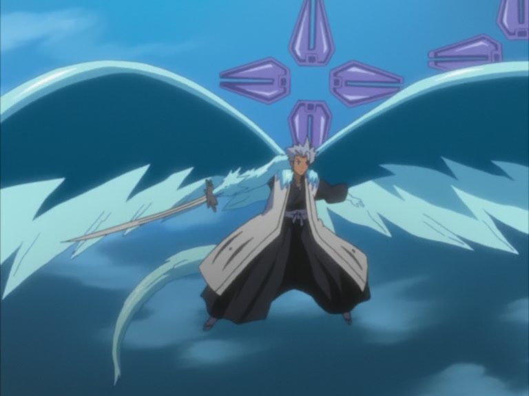 Bleach Ep 104: 10th Division's Death Struggle! The Release of Hyorinmaru @ 00:19:16