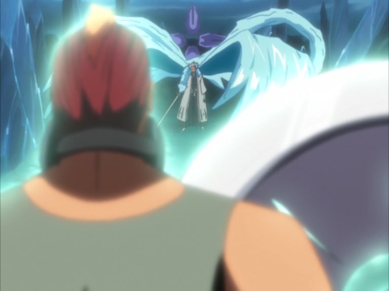 Bleach Ep 104: 10th Division's Death Struggle! The Release of Hyorinmaru @ 00:20:23