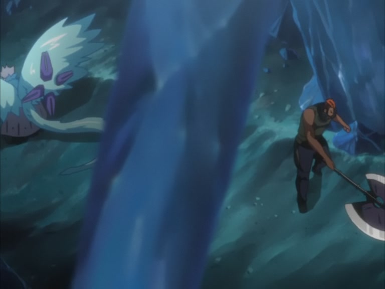 Bleach Ep 104: 10th Division's Death Struggle! The Release of Hyorinmaru @ 00:20:52