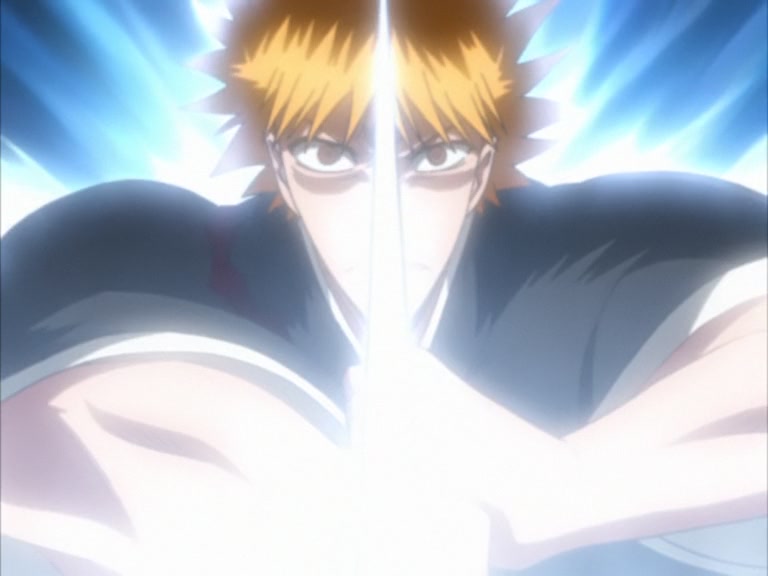 Bleach Ep 107: The Swung-Down Edge! The Moment of Ruin @ 00:03:33