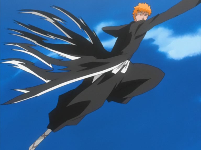 Bleach Ep 107: The Swung-Down Edge! The Moment of Ruin @ 00:03:52
