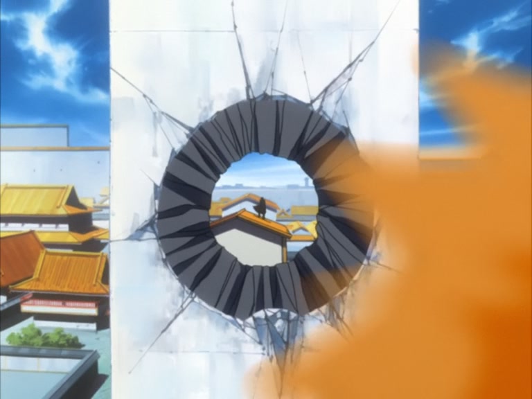Bleach Ep 107: The Swung-Down Edge! The Moment of Ruin @ 00:04:21