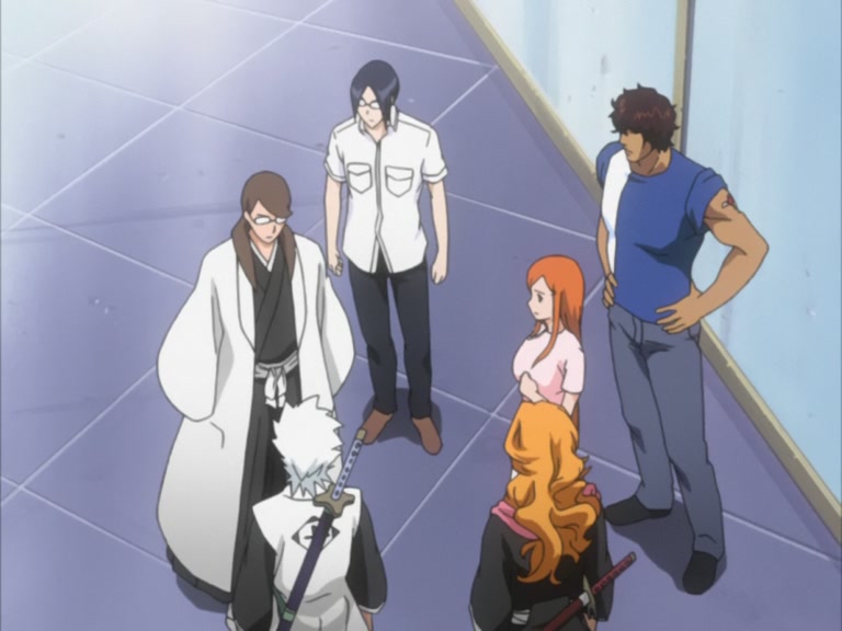 Bleach Ep 107: The Swung-Down Edge! The Moment of Ruin @ 00:07:17