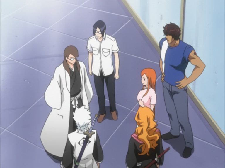 Bleach Ep 107: The Swung-Down Edge! The Moment of Ruin @ 00:07:21