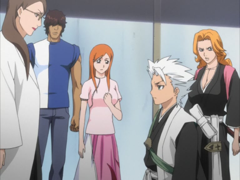 Bleach Ep 107: The Swung-Down Edge! The Moment of Ruin @ 00:09:01