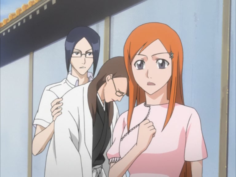 Bleach Ep 107: The Swung-Down Edge! The Moment of Ruin @ 00:09:44