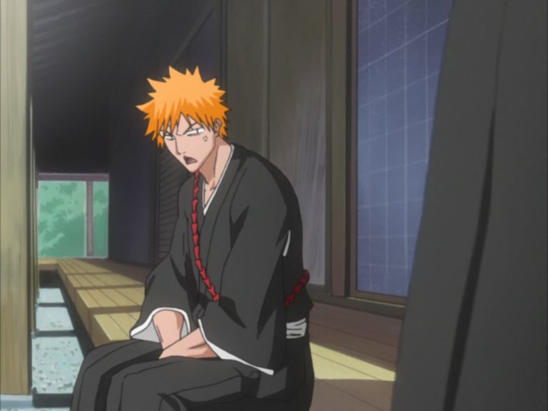 Bleach Ep 109: Ichigo and Rukia, Thoughts Revolving Around the Sky @ 00:02:03