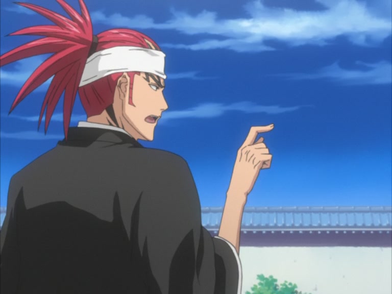Bleach Ep 109: Ichigo and Rukia, Thoughts Revolving Around the Sky @ 00:03:10