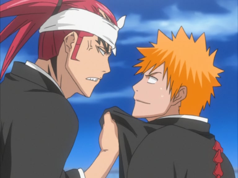 Bleach Ep 109: Ichigo and Rukia, Thoughts Revolving Around the Sky @ 00:03:29