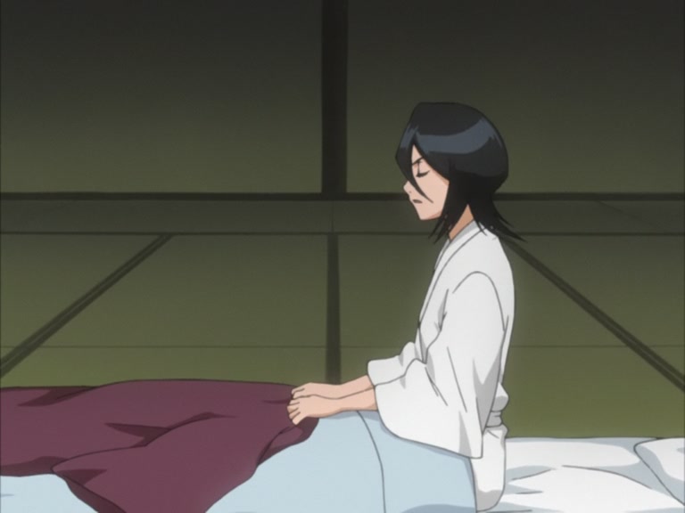 Bleach Ep 109: Ichigo and Rukia, Thoughts Revolving Around the Sky @ 00:04:55
