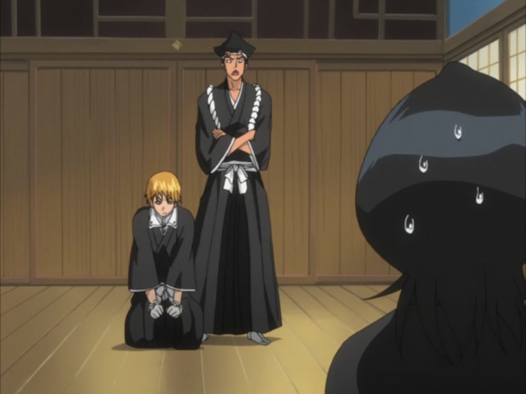 Bleach Ep 109: Ichigo and Rukia, Thoughts Revolving Around the Sky @ 00:06:45