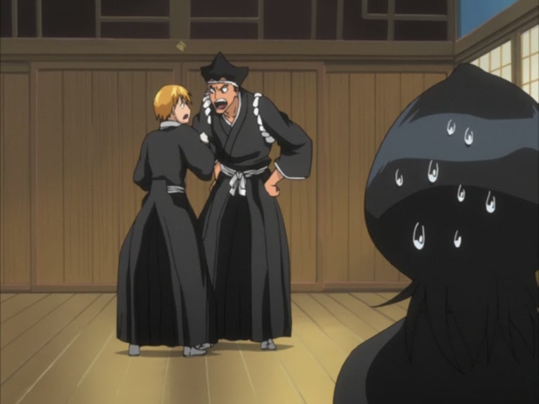 Bleach Ep 109: Ichigo and Rukia, Thoughts Revolving Around the Sky @ 00:06:55