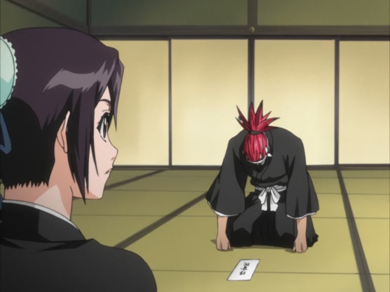 Bleach Ep 109: Ichigo and Rukia, Thoughts Revolving Around the Sky @ 00:08:40