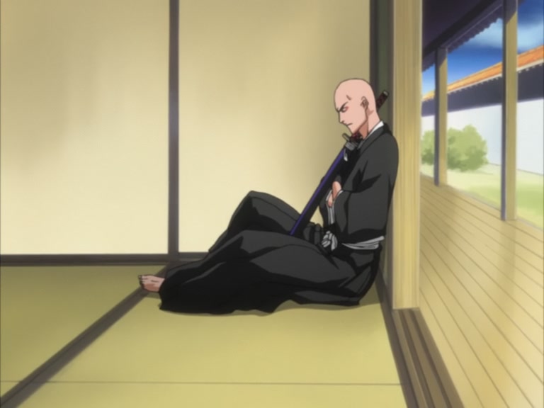 Bleach Ep 109: Ichigo and Rukia, Thoughts Revolving Around the Sky @ 00:08:50
