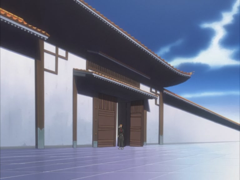 Bleach Ep 109: Ichigo and Rukia, Thoughts Revolving Around the Sky @ 00:13:08