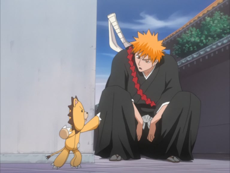 Bleach Ep 109: Ichigo and Rukia, Thoughts Revolving Around the Sky @ 00:13:27