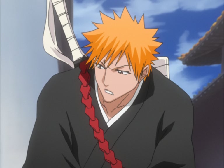 Bleach Ep 109: Ichigo and Rukia, Thoughts Revolving Around the Sky @ 00:13:42