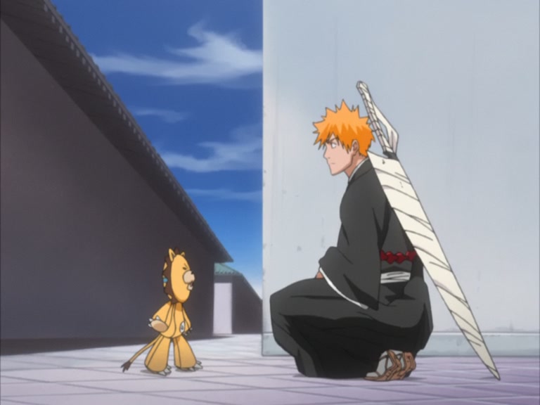Bleach Ep 109: Ichigo and Rukia, Thoughts Revolving Around the Sky @ 00:14:10