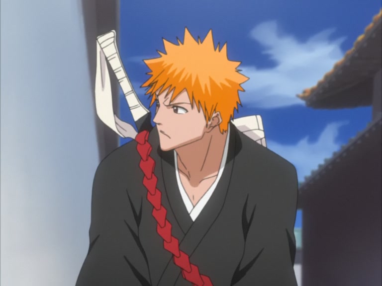 Bleach Ep 109: Ichigo and Rukia, Thoughts Revolving Around the Sky @ 00:14:15