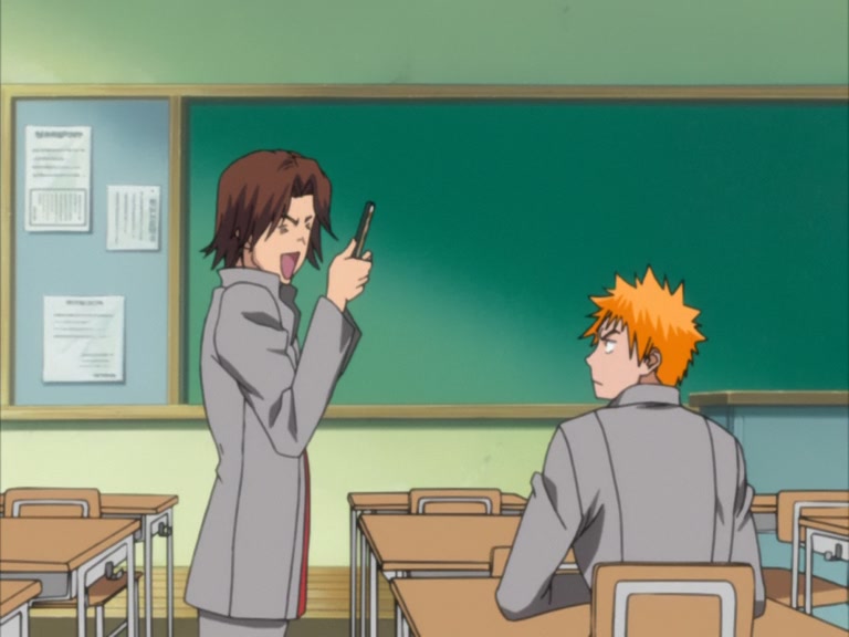 Bleach Ep 109: Ichigo and Rukia, Thoughts Revolving Around the Sky @ 00:15:17