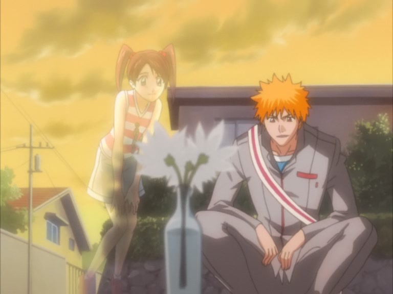 Bleach Ep 109: Ichigo and Rukia, Thoughts Revolving Around the Sky @ 00:18:00