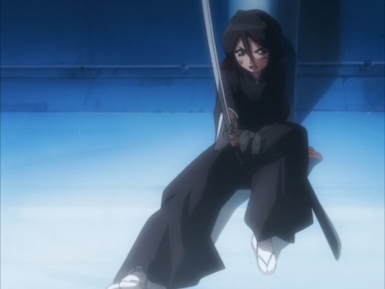 Bleach Ep 109: Ichigo and Rukia, Thoughts Revolving Around the Sky @ 00:18:43