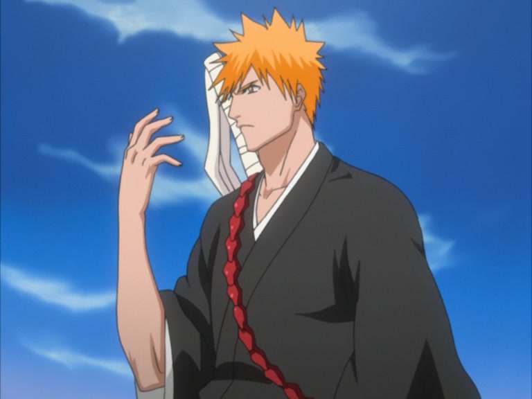 Bleach Ep 109: Ichigo and Rukia, Thoughts Revolving Around the Sky @ 00:19:07